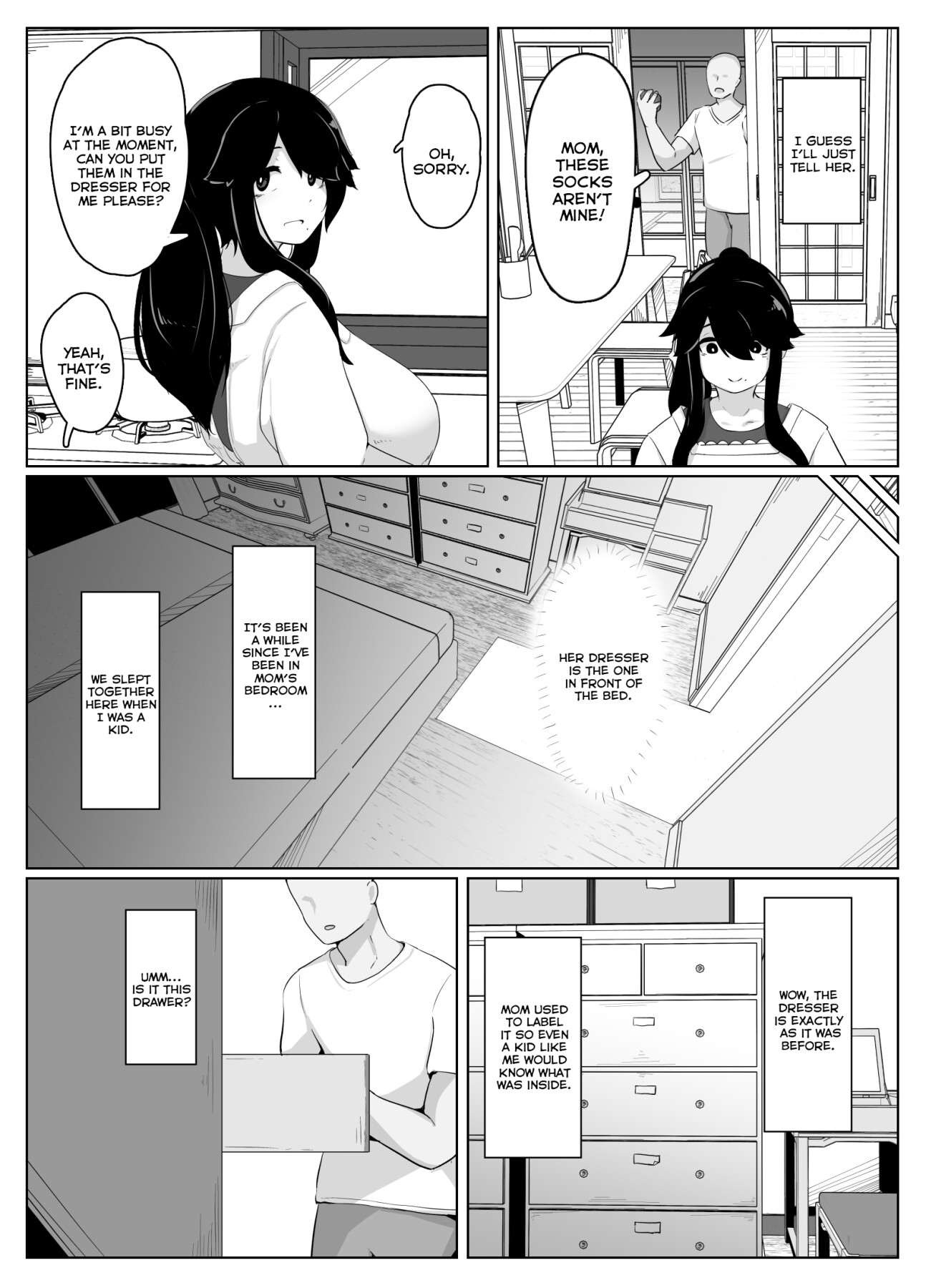 Hentai Manga Comic-Good Night, Mom I-Read-31